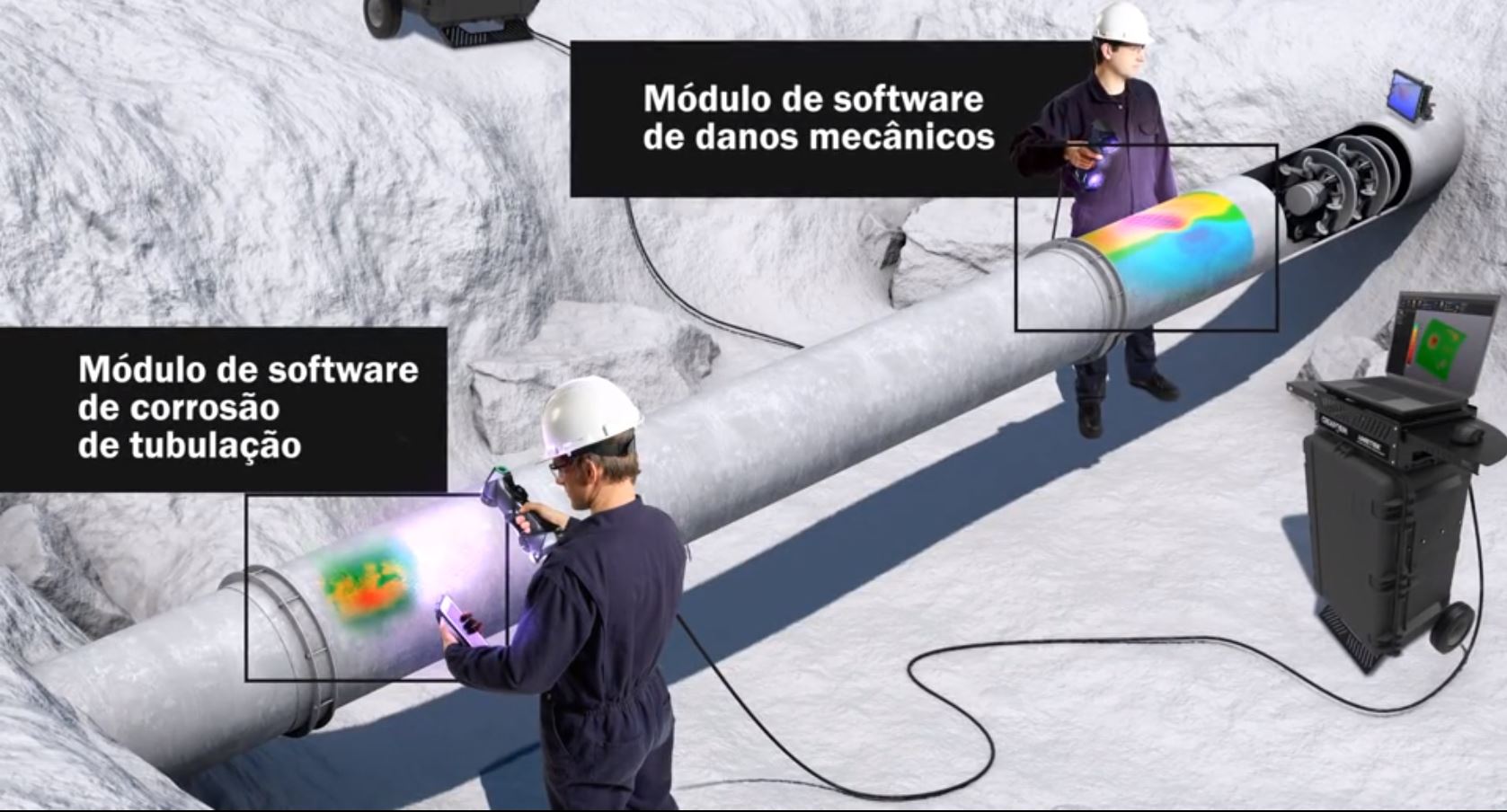 Escaneamento 3D-ntd-Medição tridimensional - scanner 3d