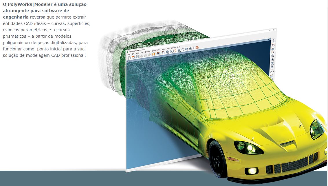 Medição tridimensional - modeler