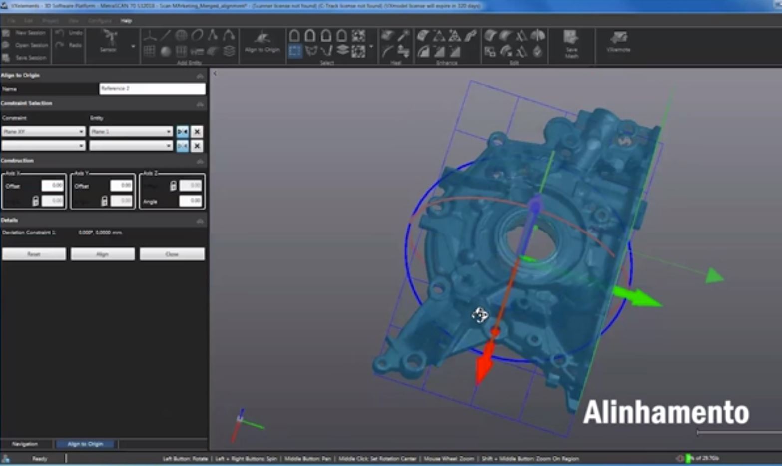 vxmodel, tudo, Medição Tridimensional - handyscan Black